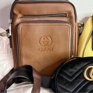 Brown Leather Crossbody Bag